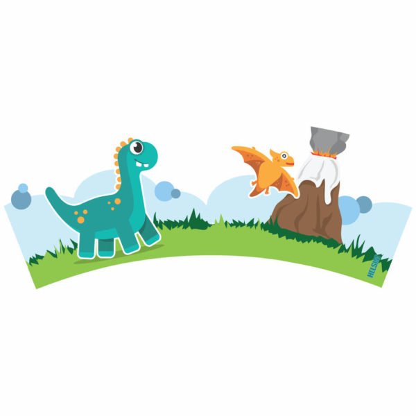 Copo ABCD - Dinossauros - Imagem 3