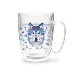Caneca HX100 – Lobo Geométrico