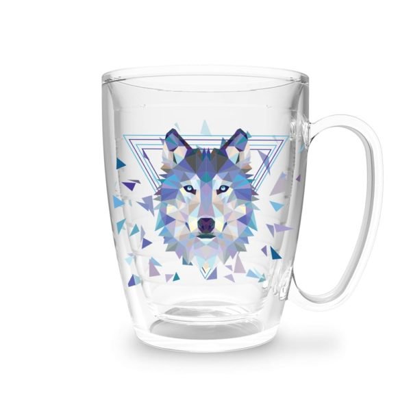 Caneca HX100 - Lobo Geométrico
