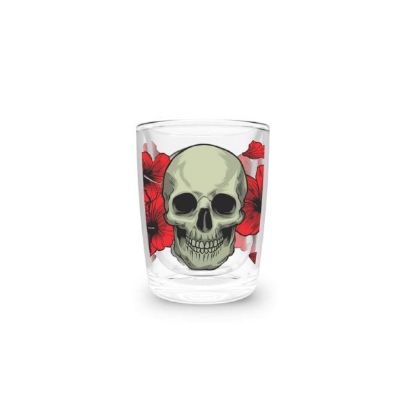 Shot HX55 - Caveira com flores