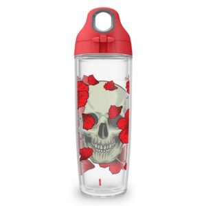 Garrafa HX70 – Caveira com flores