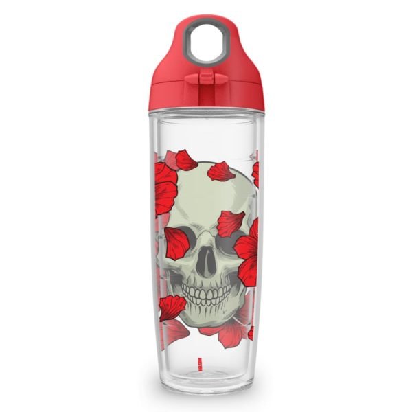 Garrafa HX70 - Caveira com flores - Imagem 2