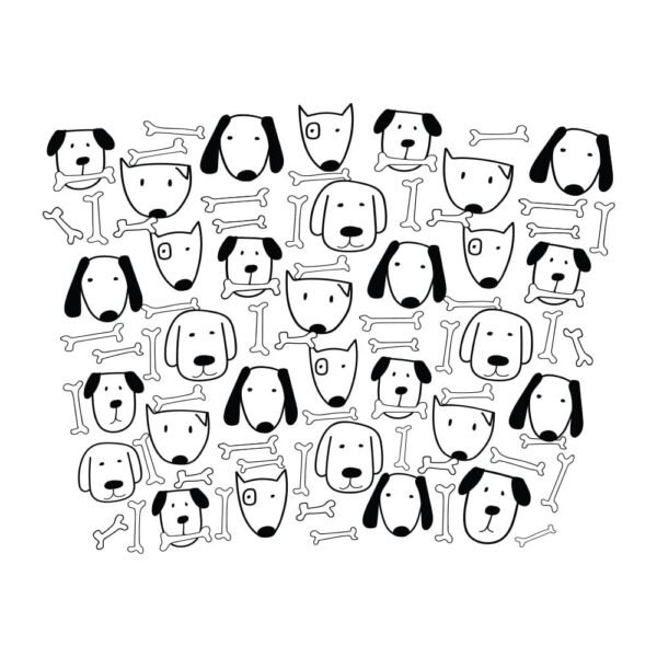 Garrafa HX70 - Dogs P/B - Imagem 4