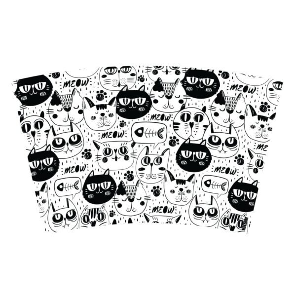 Garrafa Fit HX70 – Gatos P/B - Imagem 4