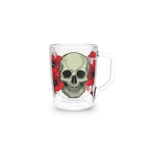 Xícara HX55 – Caveira com Flores