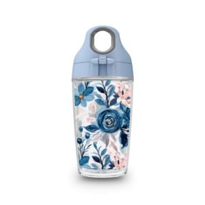 Garrafa Fit HX70 – Floral Azul