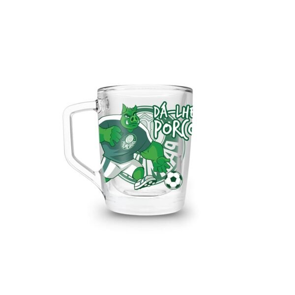 Xícara HX55 - Palmeiras | Dá-lhe Porco - Imagem 2