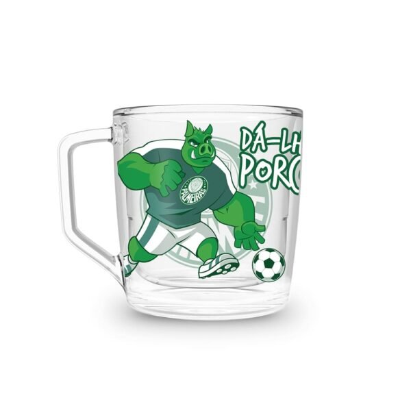 Xícara HX86 - Palmeiras | Dá-lhe Porco - Imagem 2