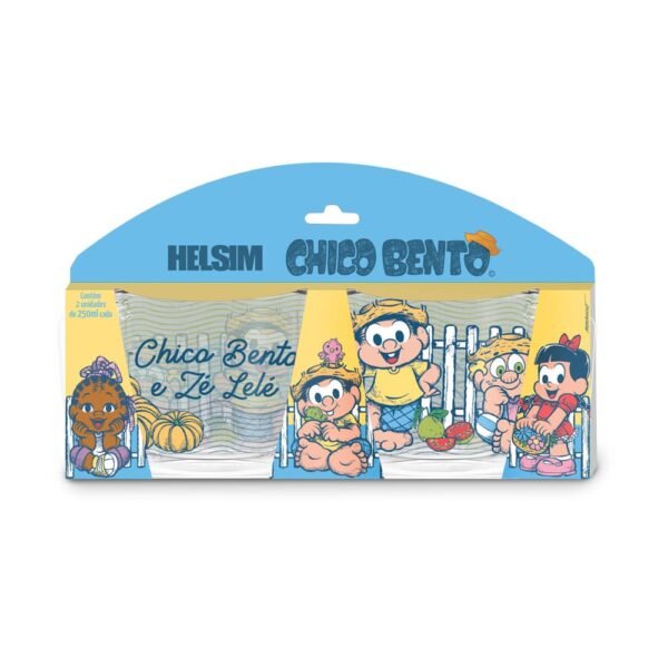 Kit de Xícaras HX86 - Chico Bento e Zé Lelé